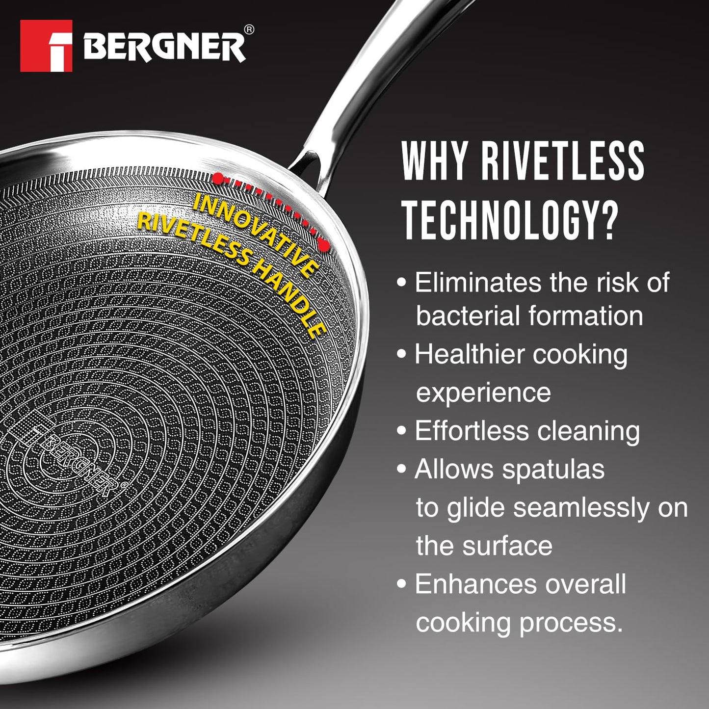 BERGNER HI TECH NON STICK FRY PAN